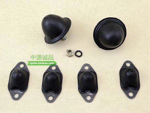 上下 摆臂 缓冲胶 适配三菱V31V32V33V43 猎豹奇兵黑金刚CS6 悬挂