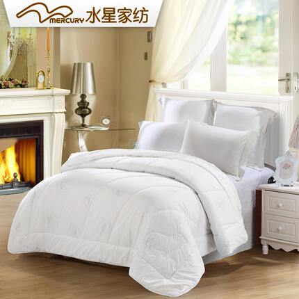 水星家纺 澳洲羊毛冬被芯被子双人加厚保暖秋冬被芯 床上用品