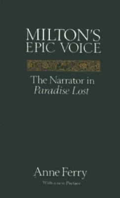 【预售】Milton's Epic Voice: The Narrator in...