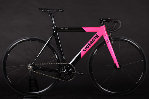 @BIKE FIXED GEAR OCTACHI AT-02 整车 升级款 整车 粉