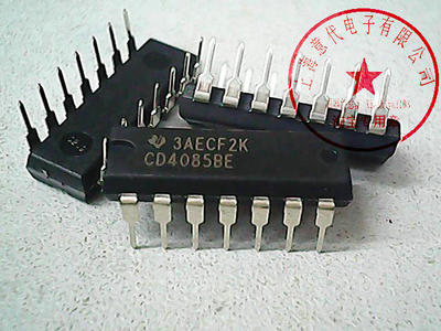 CD4085BE  TI  DIP-14〖正品原装〗赛格市场G332室实体店 现货