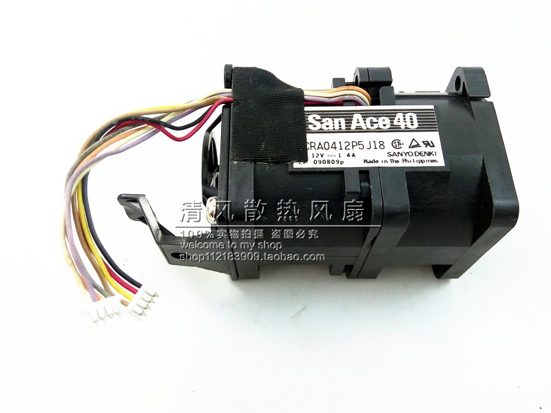 三洋 4056 12V 1.4A 9CRA0412p5J06 4CM/厘米 超暴力 服务器风扇