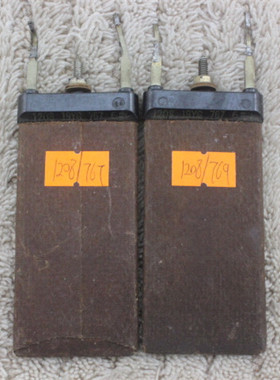 一批美国西电排骨电阻 1208+767Ω