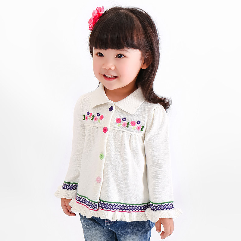 Pull fille à manche longue - Ref 2103900 Image 1
