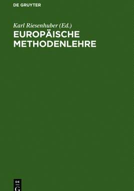 【预售】Europaische Methodenlehre: Handbuch ...