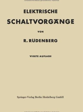 【预订】Elektrische Schaltvorgange in Geschl...