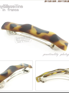 法国韦妮Weiny 别致细波浪立体细发夹/顶夹/马尾夹D0765-1◆4色