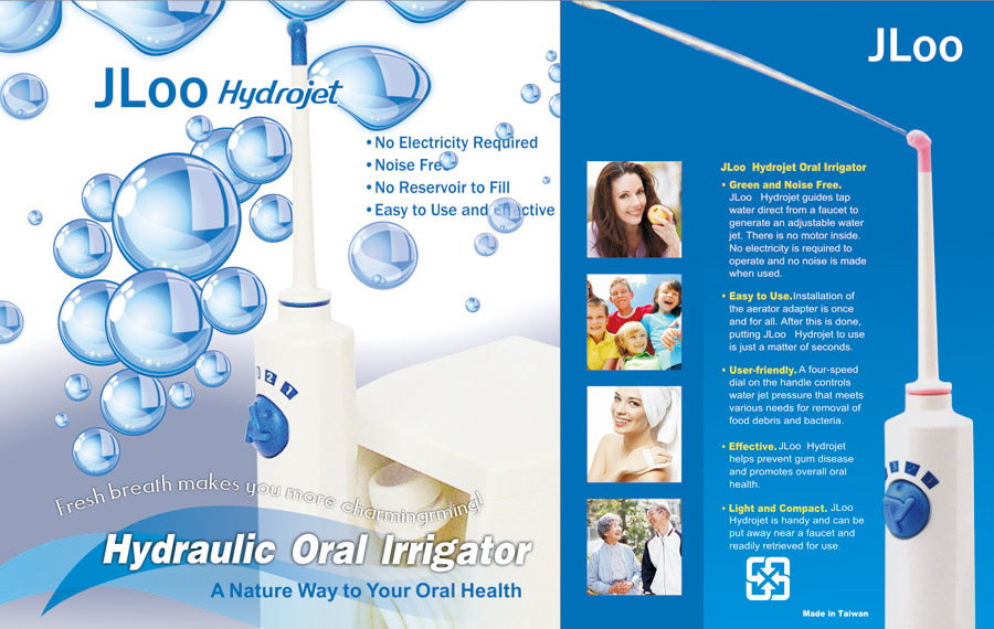 美国健康杂志评鉴推荐美国FDA认证水压式冲牙洗牙器家用一组二套