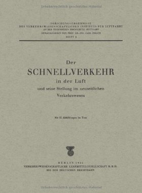 【预订】Der Schnellverkehr in Der Luft Und S...
