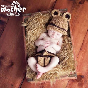 促销宝宝摄影服装影楼儿童拍摄针织服饰婴儿满月百岁照写真服道具