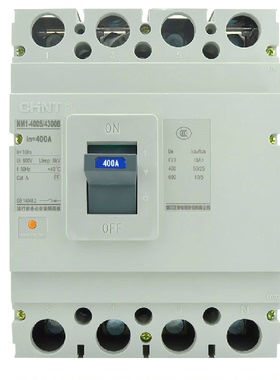 正泰 塑壳断路器 NM1-630S/4300B 4p 630A500A400A 四极 空气开关