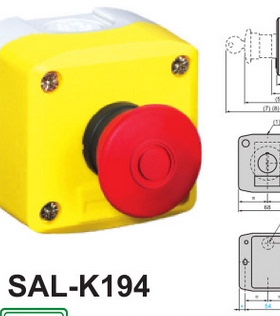 SAL(LA68H XAL)-K194 XB5防水按钮
