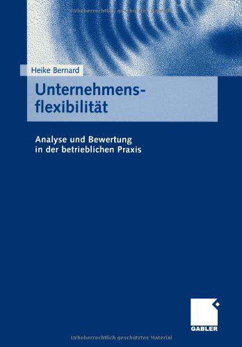 【预售】Unternehmensflexibilitat: Analyse Und Bewertun...