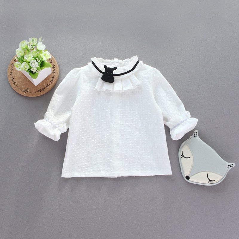 Chemise fille à manche longue - Ref 2085237 Image 1