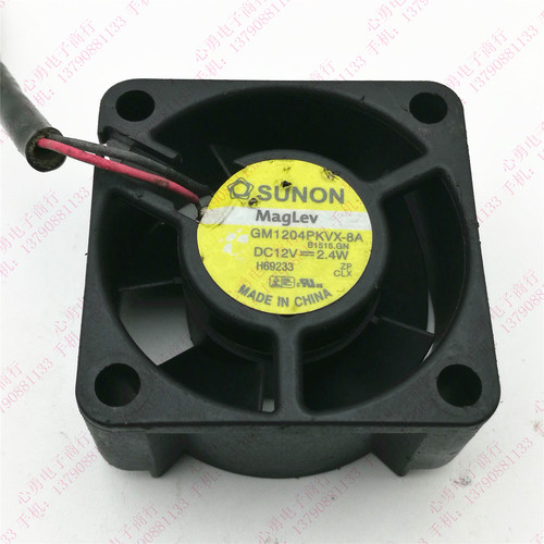 原装 SUNON/建准 GM1204PKVX-8A 12V 2.4W 4020 4cm 静音散热风扇