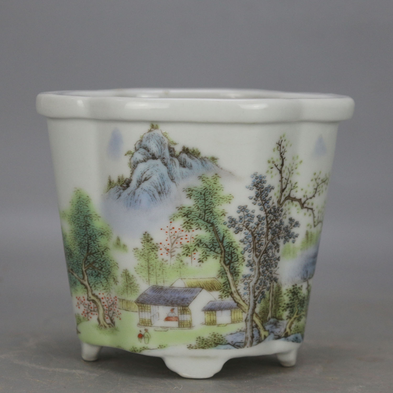 复古风多款可选海棠异形小号花盆陶瓷菖蒲盆多肉微盆景仿古特色盆