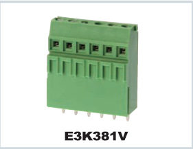 台湾町洋 PCB 螺钉线框直焊式接线端子E3K381V