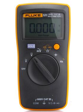 福禄克FLUKE101掌上型数字万用表  F101 多功能 自动量程操作