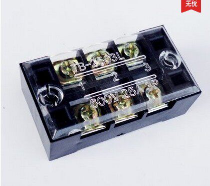 正品 天泰接线端子 TB-2503 25A 3位接线端子 铜件