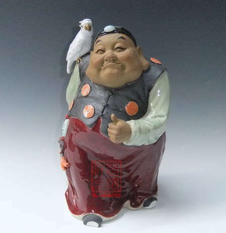 陶瓷工艺品 石湾公仔 好日子 休闲题材