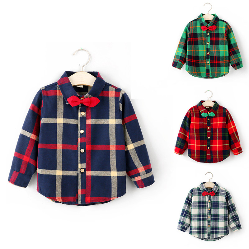 Chemise garcon à manche longue - Ref 2073914 Image 1