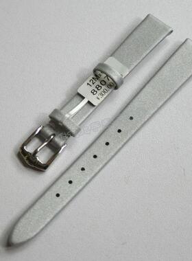 精品 TimeKing真皮表带 绢丝表带 绸面表带 银灰色 12/14/18/20mm