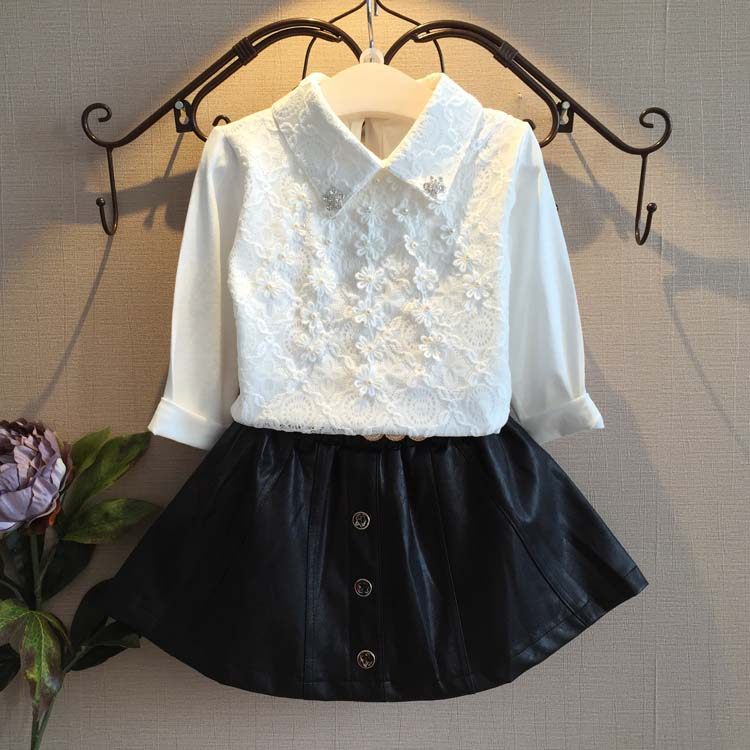 Chemise fille à manche longue - Ref 2086776 Image 1