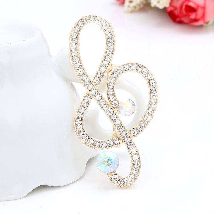 Broche femme en Zircon diamant - Ref 1176842 Image 1