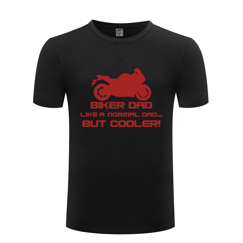 创意男式T恤 Biker Dad But Cooler - Motorbike Xmas 父亲节礼物