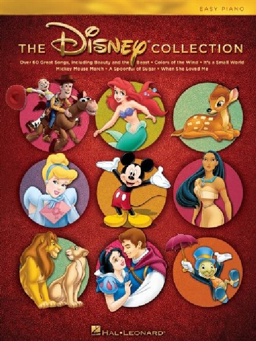 【预订】The Disney Collection: Easy Piano