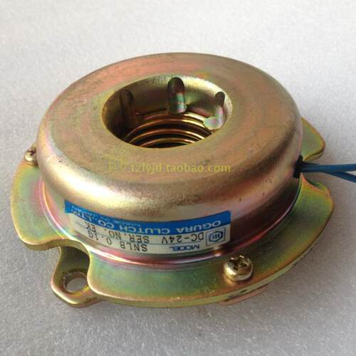 日本OGURA CLUTCH SNLB 0.1G 24V电磁离合器 电磁刹车 电磁制动器