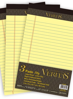 维塔斯VERITAS A5美式拍纸本 A5笔记本 钢笔记事本 加厚可撕不阴