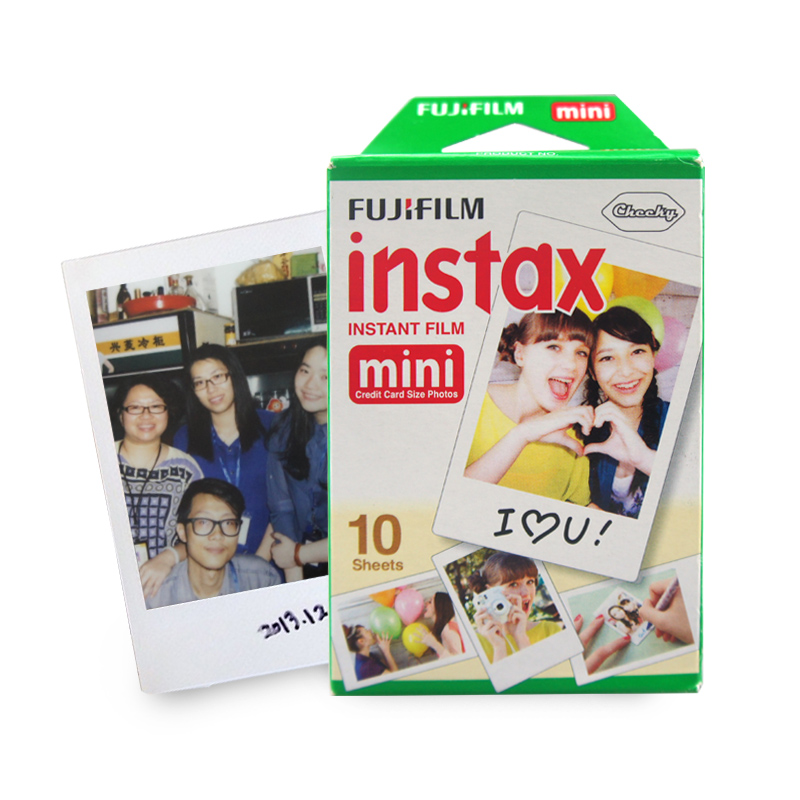 富士拍立得白邊相紙 mini7s/mini8/25/50s/90適用立拍得膠片 特價