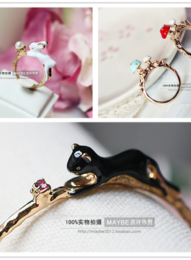 日系珍珠戒指手镯