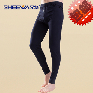 保暖裤 棉衬裤 棉毛裤 兄华内衣男士 打底裤 薄款 莫代尔加大码 青年 秋裤