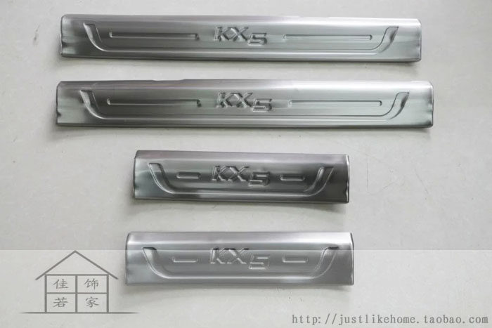 起亚KX5门槛条内置迎宾踏板