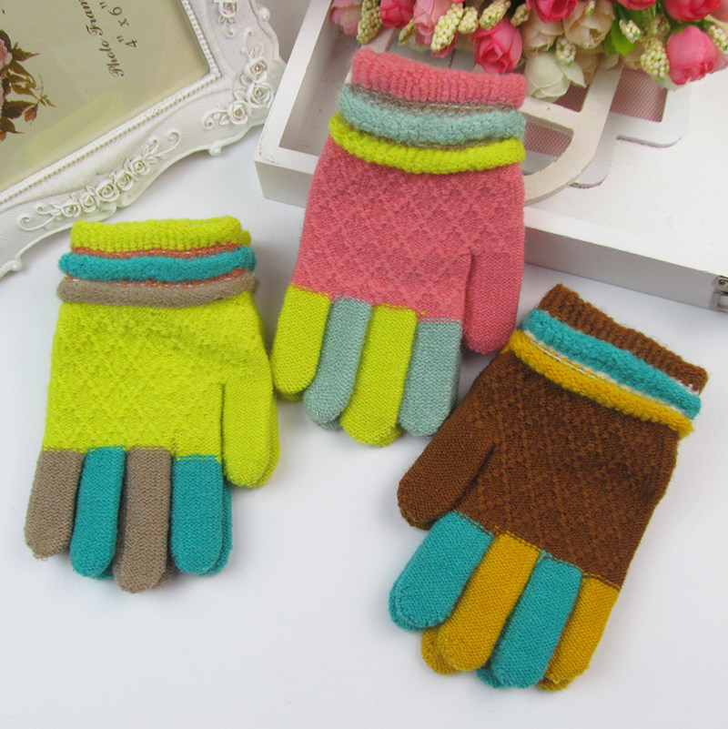 Gants pour enfants en cachemire - Ref 2146619 Image 1