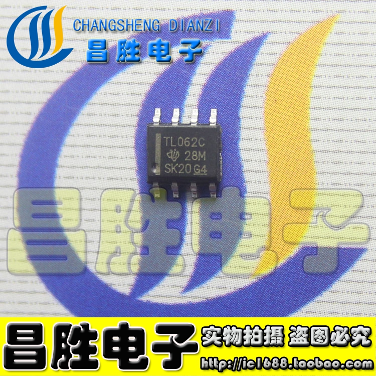 TL062CTL062CDRTL062ISOP-8