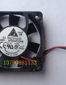 原装Delta/台达散热风扇 AFB04512HA DC12V 0.25A 4510