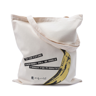 安迪沃霍波普艺术托特包复古单肩包手提有机棉帆布环保购物袋