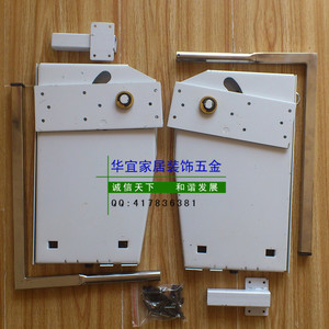 新款大号9条弹簧侧翻床铰链 正翻隐藏床 侧翻隐形床配件 翻床合页