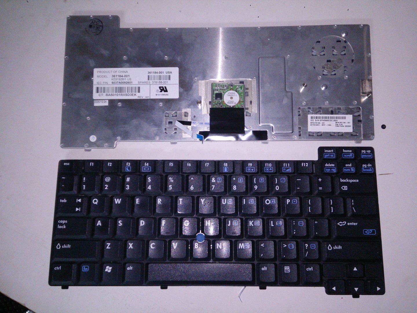 HP NC6110 NC6120  NC6310 NX6310 NC6320 NX6320 NX6325键盘在类目 3C数码配件, 笔记本电脑配件, 笔记本零部件中 - 来自Buy2taobao.com提供专业的淘宝代购服务