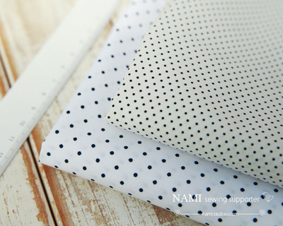 sewing supporter 布料 特惠双色水玉