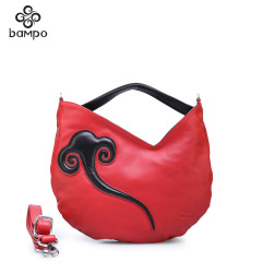 Bampo Banpo accessories fall/winter 2014 original brand new ethnic wind leather ladies laptop bag