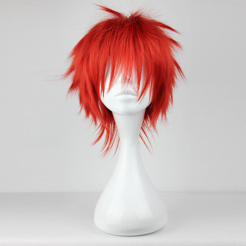 黑子的篮球.赤司征十郎.cos假发 红色短发 男 幸平创真