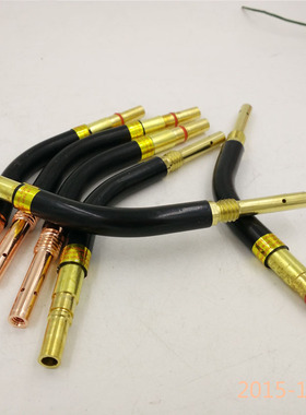 二氧焊枪配件弯管350A焊枪鹅颈 焊枪弯管 焊枪弯杆