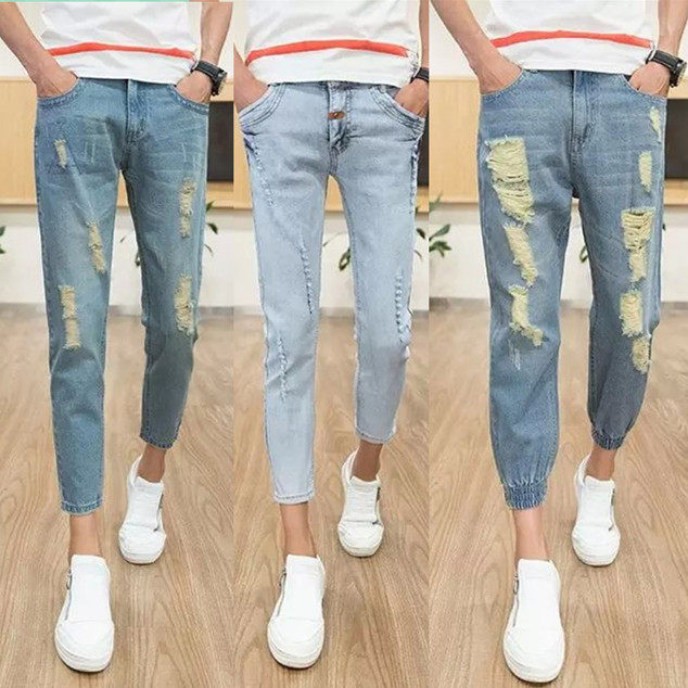 Jeans pour adolescent Sarouel - Ref 1461998 Image 1