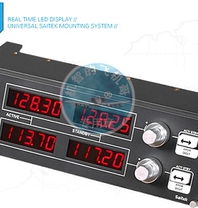 飞机哥saitek赛钛客电台无线电导航Pro Flight Instrument Pane