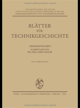 【预售】Blatter Fur Technikgeschichte