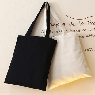 空白包 纯棉帆布包 DIY帆布包 单肩包 斜挎包 定制图案 印刷LOGO